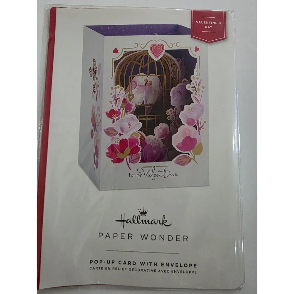 Hallmark Paper Wonder Pop Up Cards Valentine's Lot
